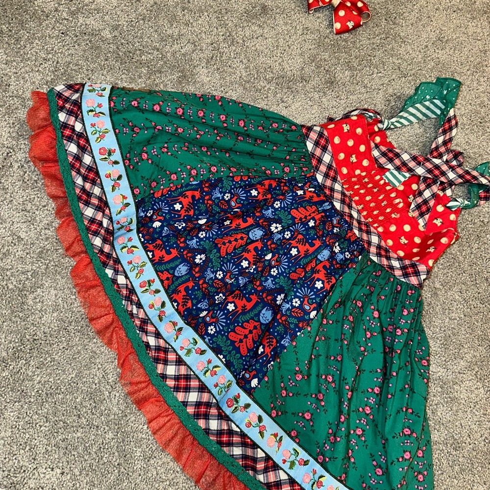Matilda Jane Dress with Bow size 4 - Picture 6 of 6